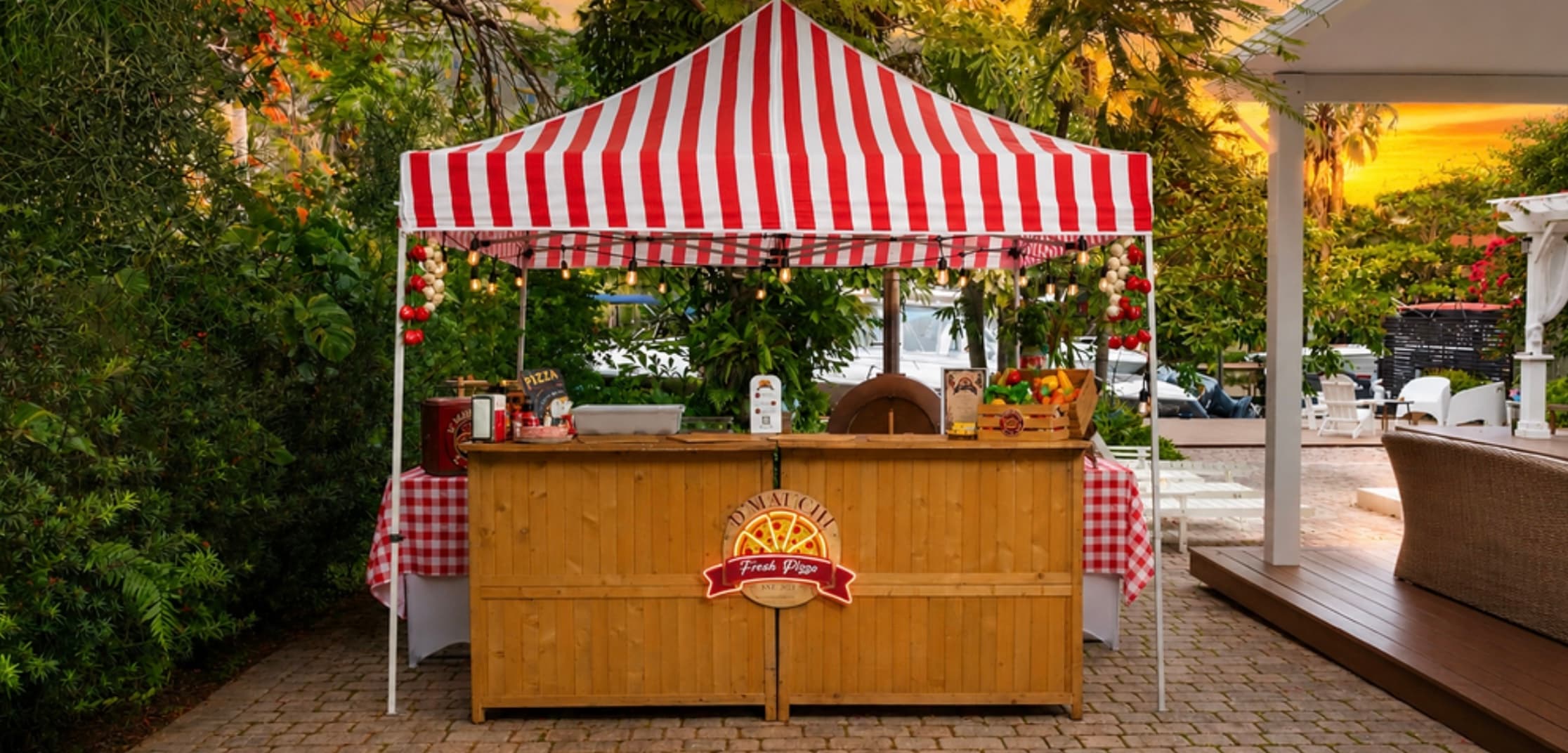 D' Mauchi Fresh Pizza live event